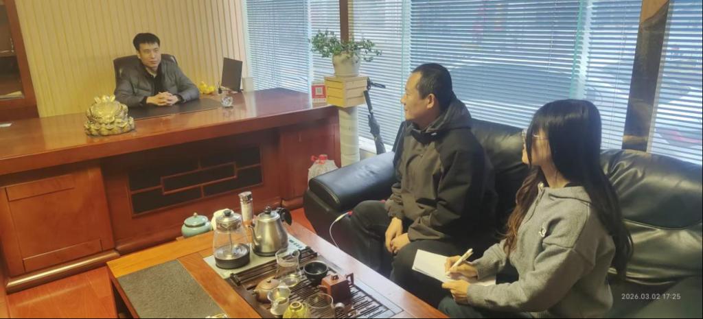 访企拓岗促就业，校企合作谋新篇  ——beat365官网市场营销专业教师走访石家庄宇丰汽车服务有限公司